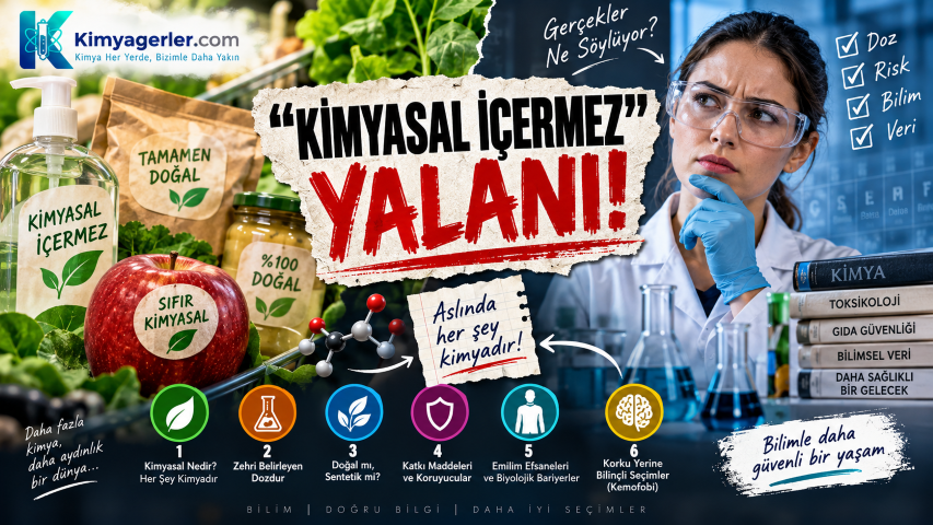 "Kimyasal İçermez" Yalanı: Gündelik Hayatta Karşılaştığımız 6 Bilimsel Gerçek