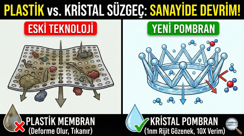 Plastik Filtrelerin Sonu mu Geldi? | 1 Nanometrelik "Moleküler Süzgeç" Teknolojisi