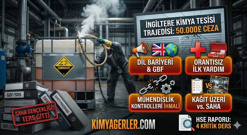 Sadece Ekipman Vermek Yeterli mi? 1000 Litrelik Asit Kazasından 4 Hayati Ders ⚠️