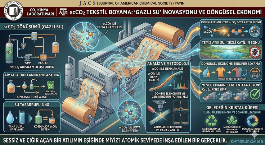 Polyesterin Geleceği: %90 Daha Az Kimyasal ile Kusursuz ve Tersinir Boyama