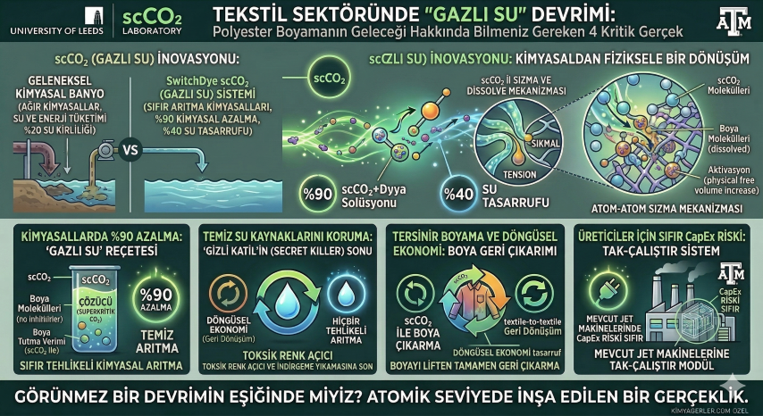 Podcast | Moleküler Anahtar: Polyester Boyamasında %90 Kimyasal Tasarrufu Nasıl Sağlanır?